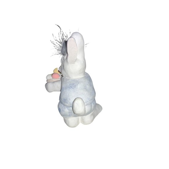 EASTER Bunny Rabbit with Easter Basket Eggs & Duck - Picture 4 of 8